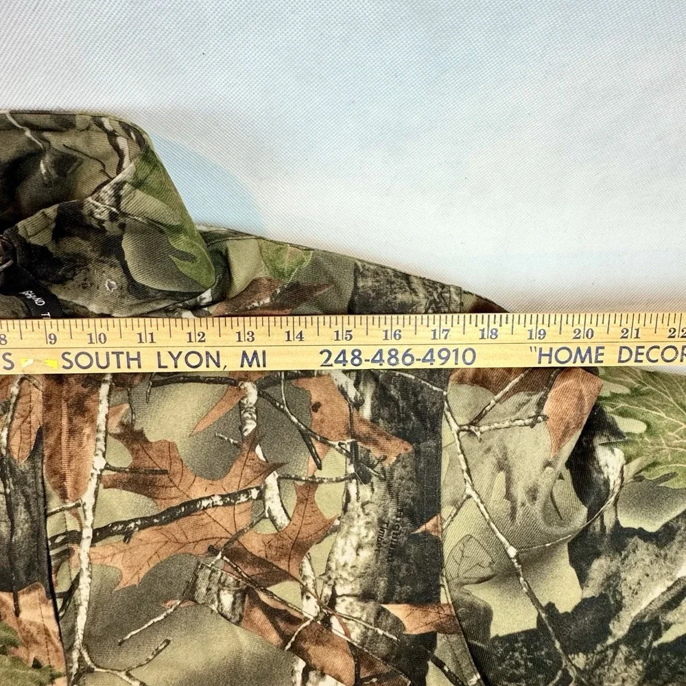 Trail Crest Kids Highland Timber Camo Jacket L Full Zip Insulated Hunting‎ Coat